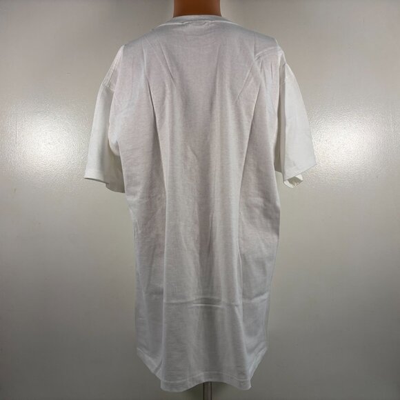 Vintage Black Standard Poodle T Shirt Mens Size XL White Dog Portrait Y2K - Picture 3 of 4